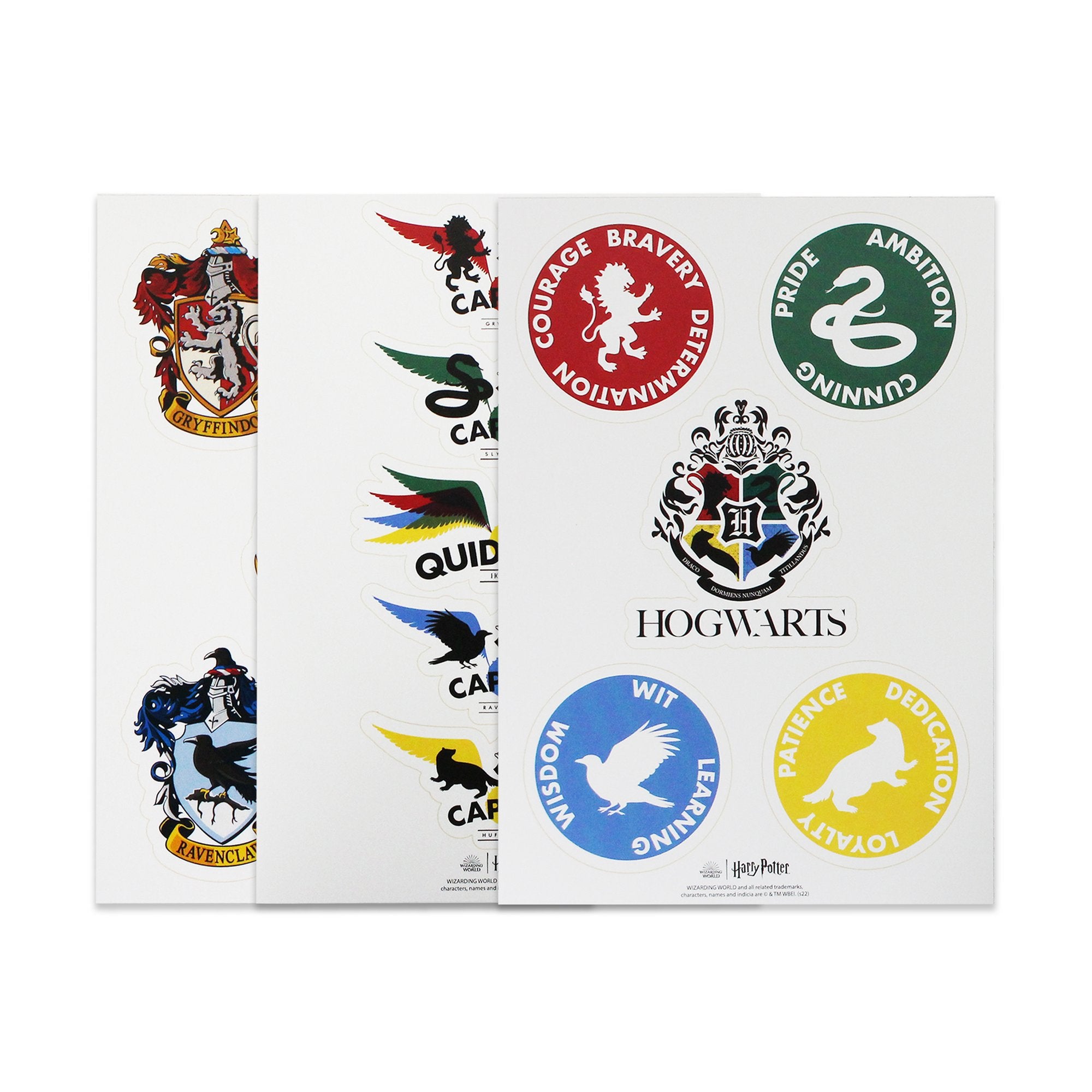House Pride Sticker Sheet - Harry Potter