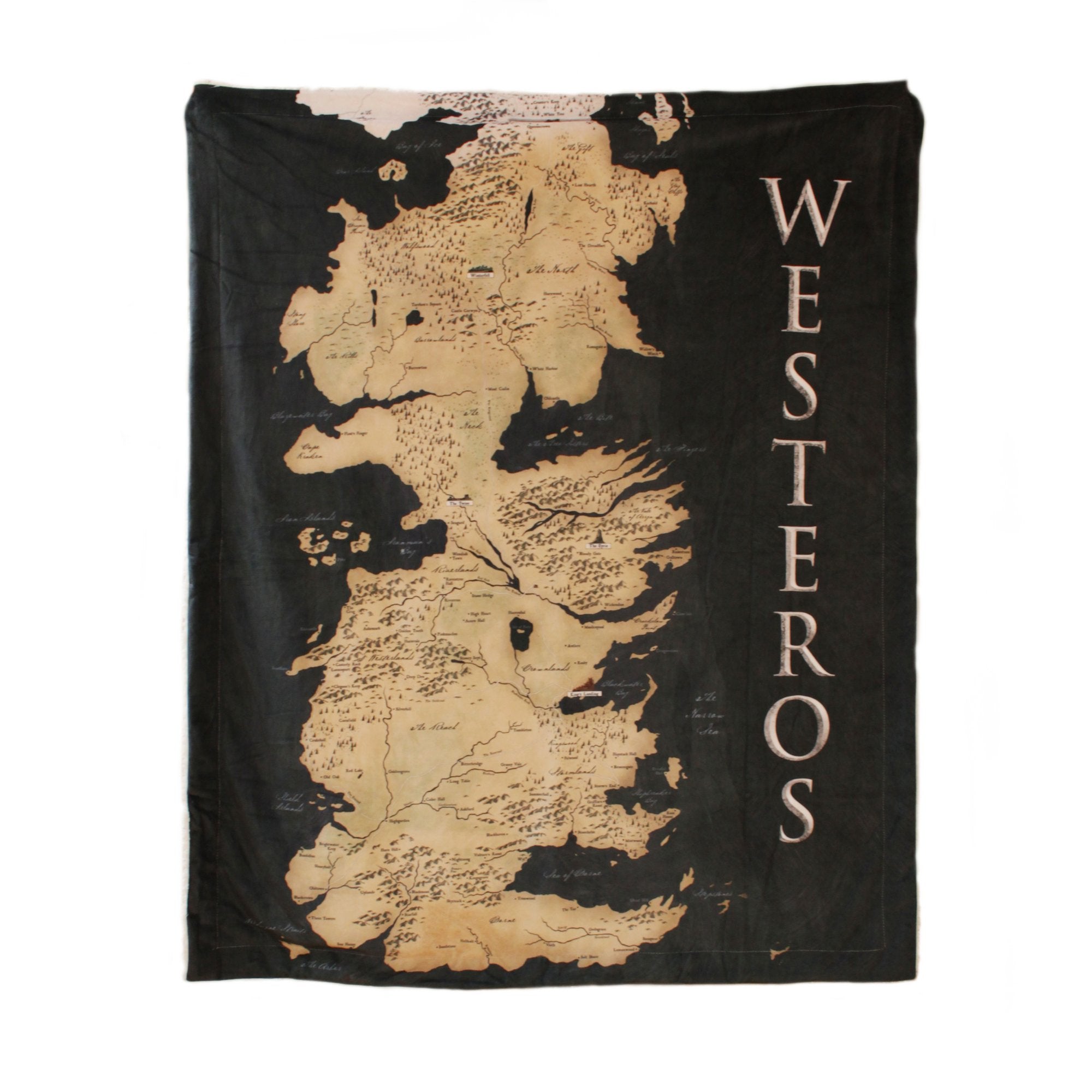 Game of Thrones Throw - Westeros Map