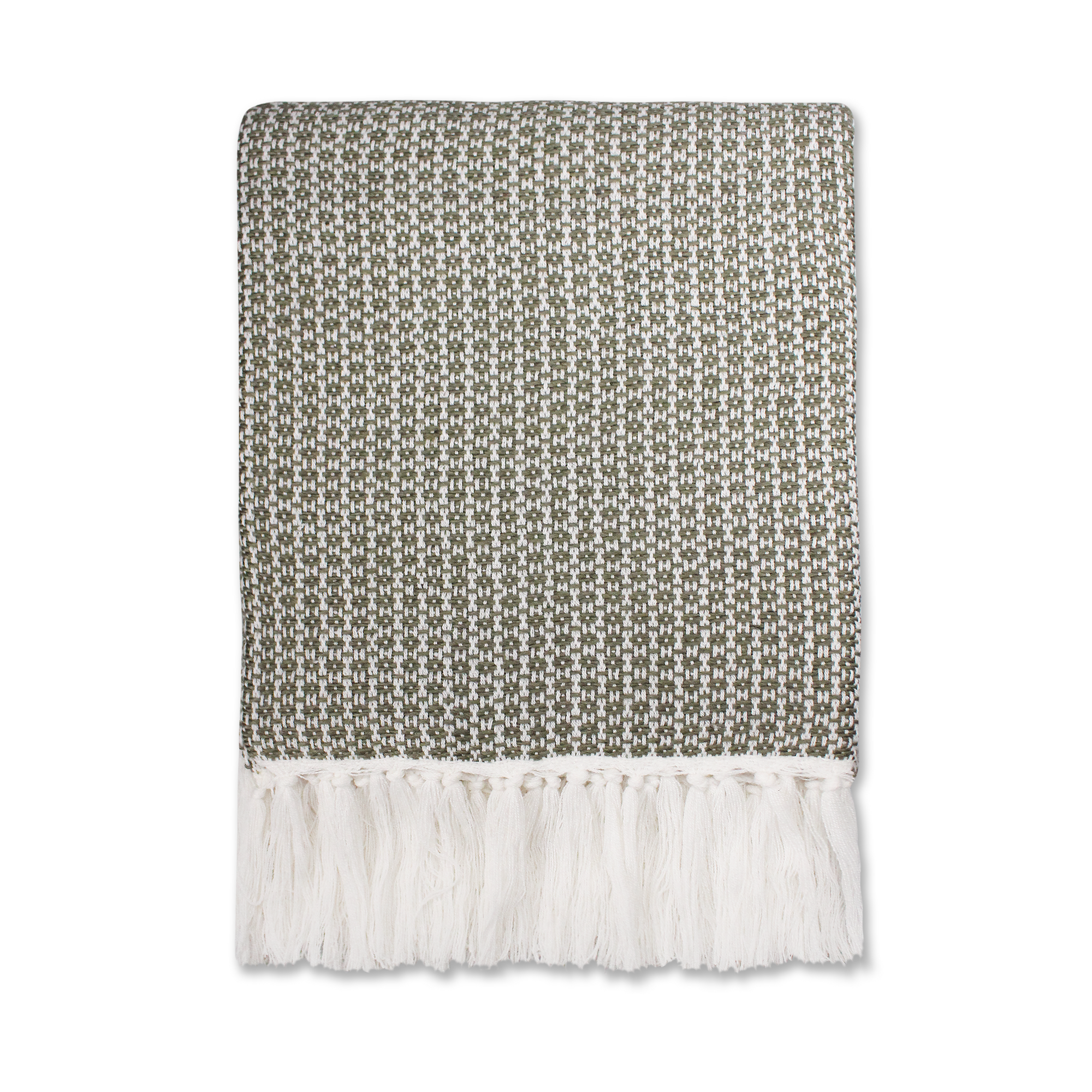 Blanket (125x150cm) - Ayla (Moss Green)