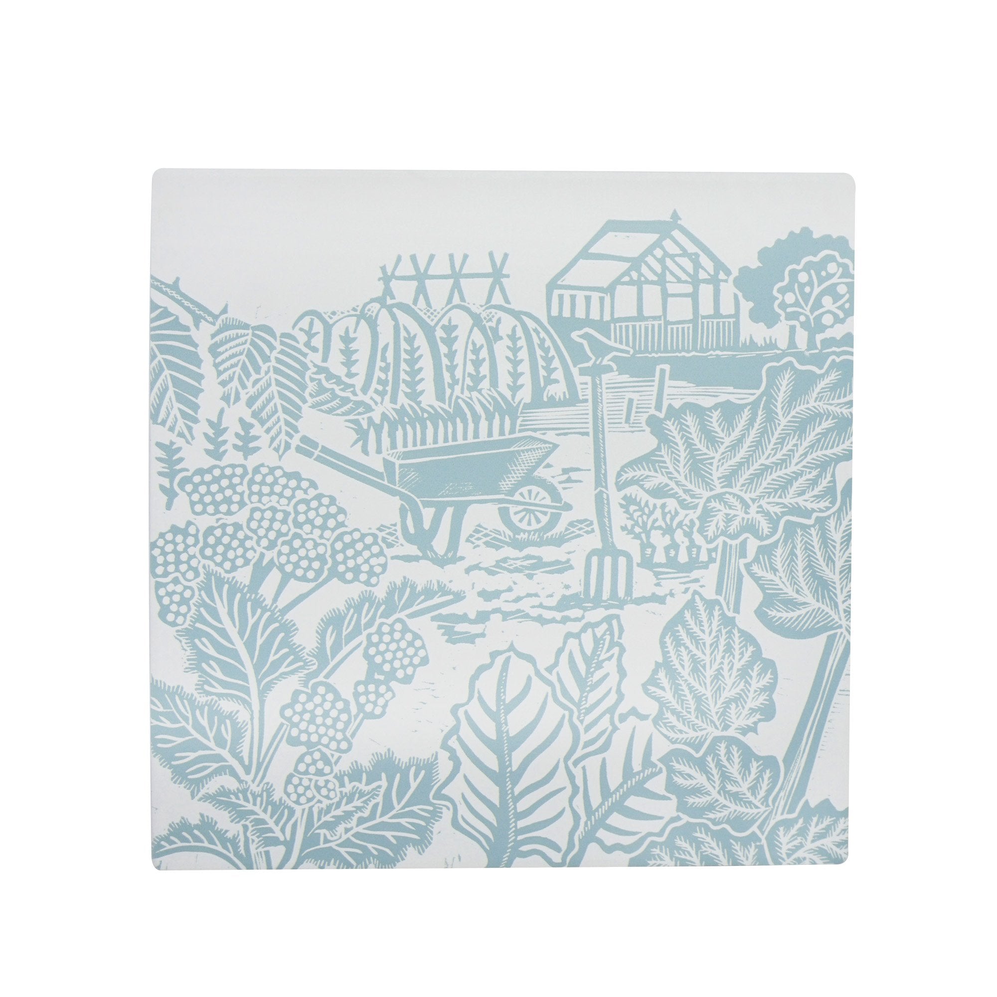 Trivet (7.8"x7.8") - Kate Heiss (Powder Blue)