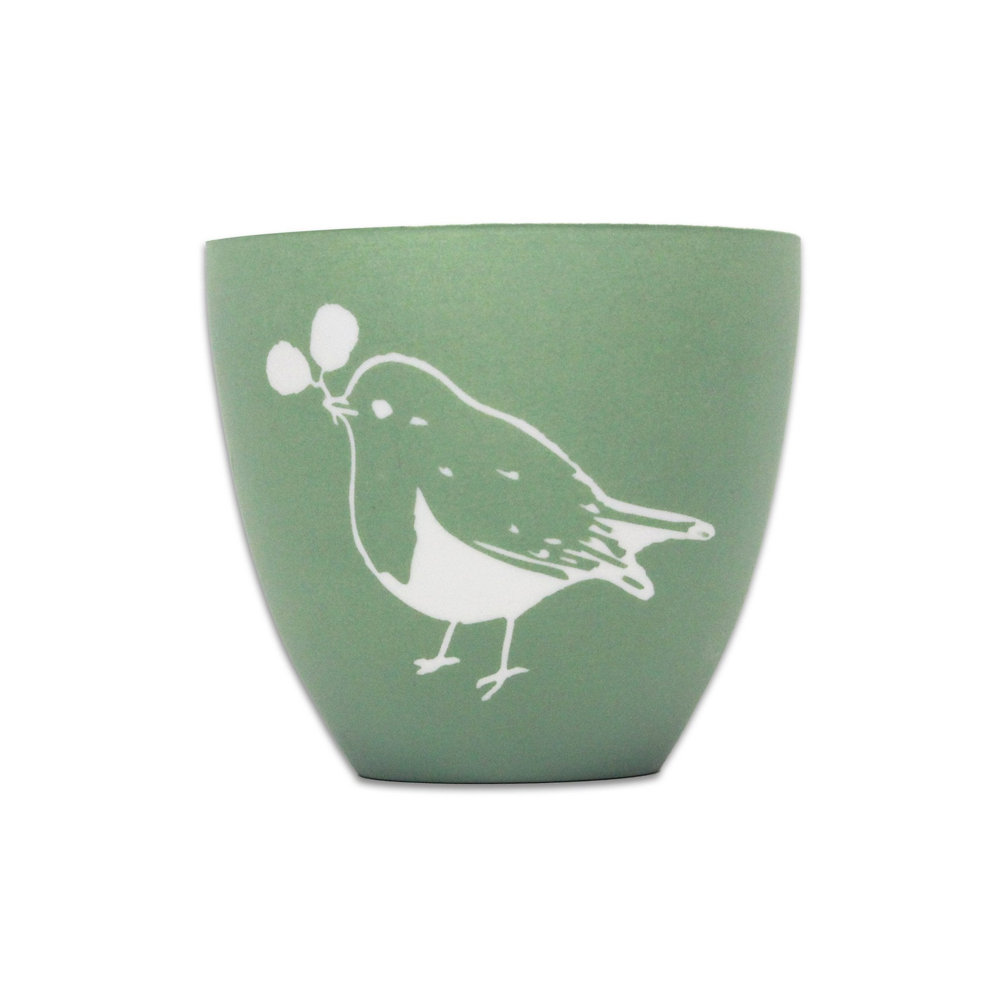 Votive Ceramic (8cm) - RSPB (Robin)