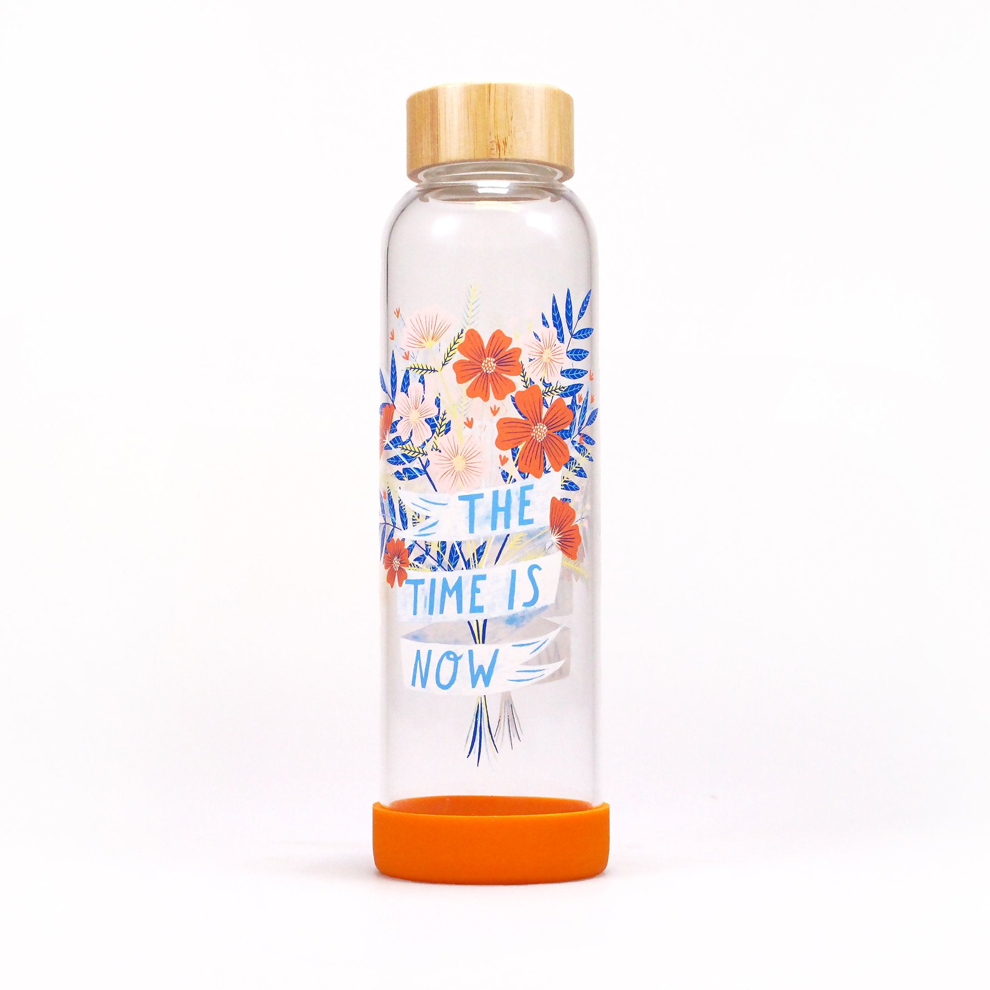 Water Bottle Glass (500ml) - Bonbi Forest (The Time is Now)