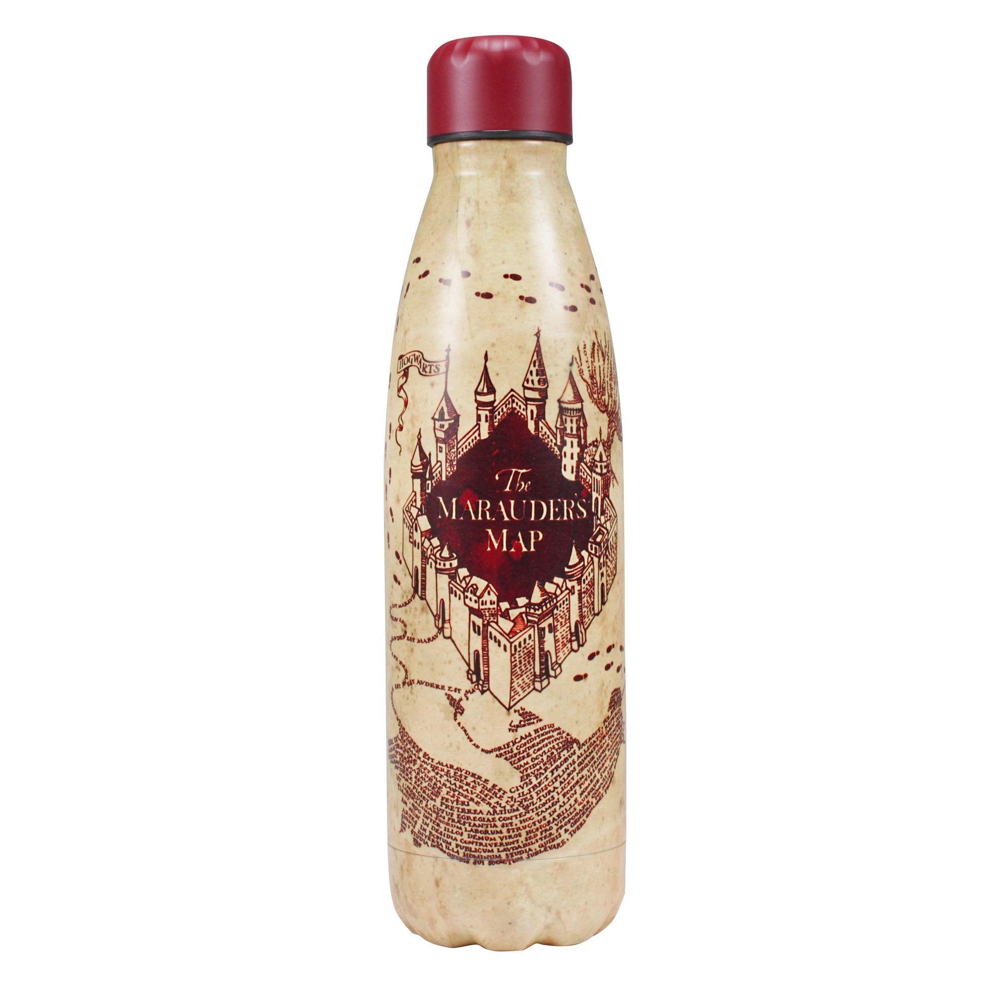 Harry Potter Metal Water Bottle - Marauder's Map