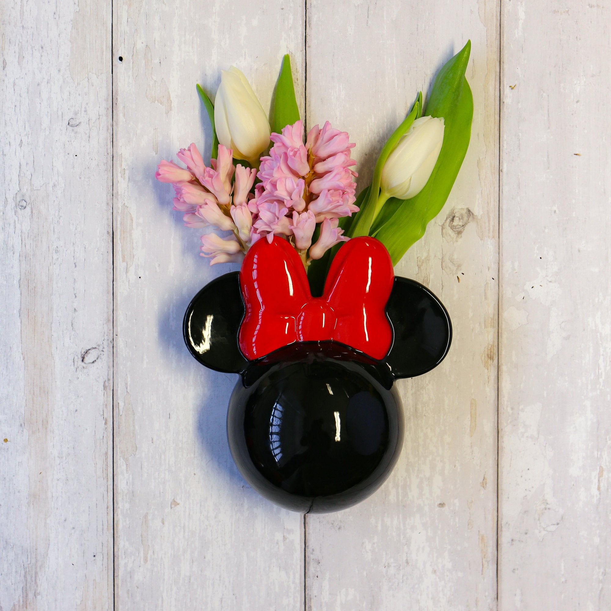Disney Shaped Wall Vase - Minnie
