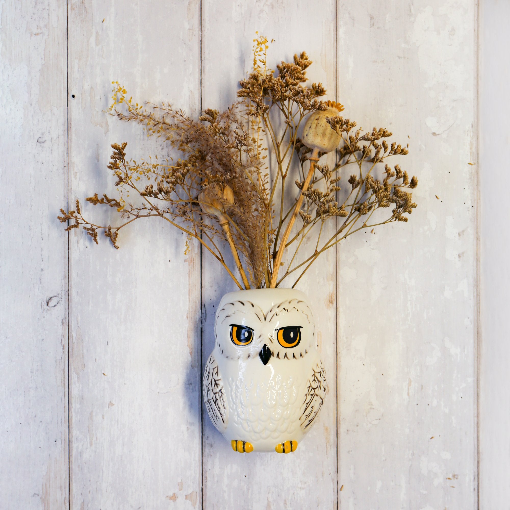 Harry Potter Shaped Wall Vase - Hedwig